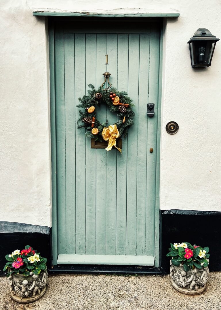 The Best Way to Style Door Wreaths for a Stunning Refresh